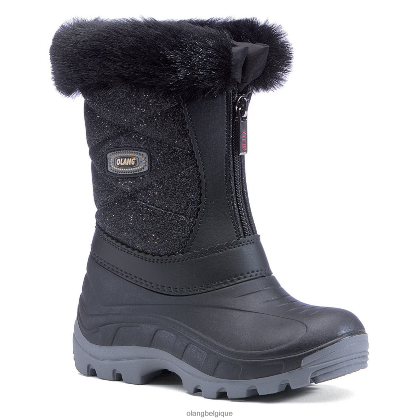 Nancy Lux Olang enfants rencontré noir DXD4VT118 chaussure