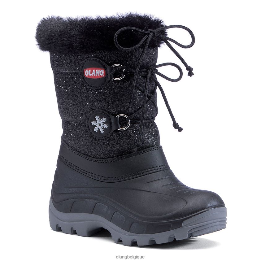 Patty Lux Olang enfants rencontré noir DXD4VT130 chaussure