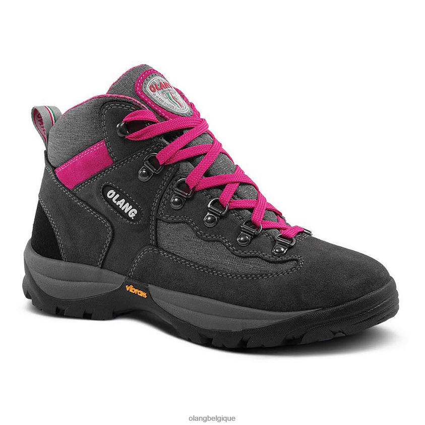 gottardo tex Olang femmes anthracite/fuchsia DXD4VT171 chaussure